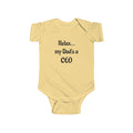 Infant Fine Jersey Bodysuit